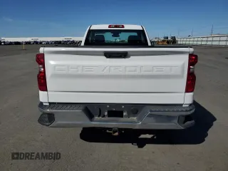 2023 Chevrolet Silverado 1500 Work Truck with VIN 3GCNAAED7PG301679, listed as a Copart auction lot 52553185 with 7,929 mi miles and Clean Title. Bid and sale history available at carsss.com. Image 6.