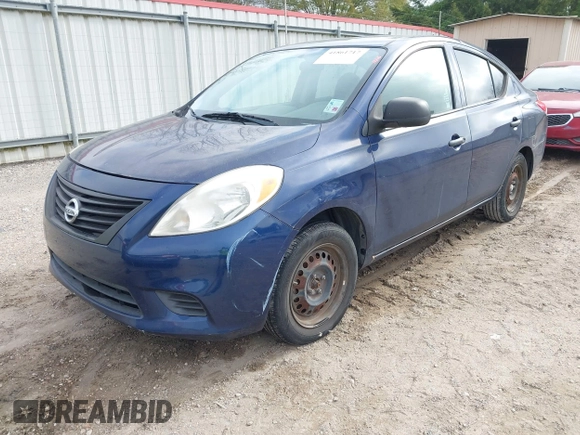 2014 Nissan Versa SV with VIN 3N1CN7AP6EL852207, listed as a IAAI auction lot 41861717 with 143,826 mi miles and . Bid and sale history available at carsss.com. Image 2.