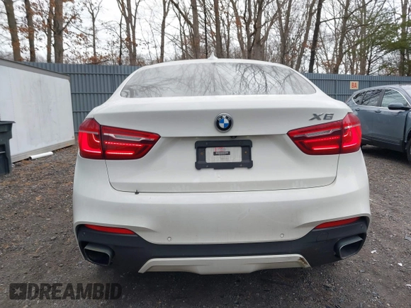 2018 BMW X6 sDrive35i with VIN 5UXKU0C56J0G81224, listed as a IAAI auction lot 41734077 with 121,145 mi miles. Bid and sale history available at carsss.com. Image 16.