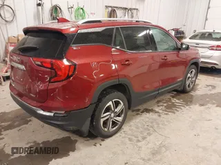 2019 GMC Terrain SLT with VIN 3GKALVEV7KL191858, listed as a IAAI auction lot 41557739 with 114,864 mi miles. Bid and sale history available at carsss.com. Image 4.
