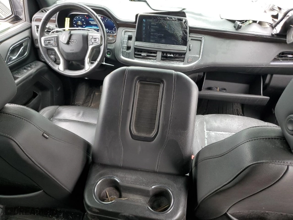 2023 Chevrolet Tahoe Z71 with VIN 1GNSKPKD7PR164466, listed as a Copart auction lot 44533305 with 51,782 mi miles and Salvage Title. Bid and sale history available at carsss.com. Image 8.