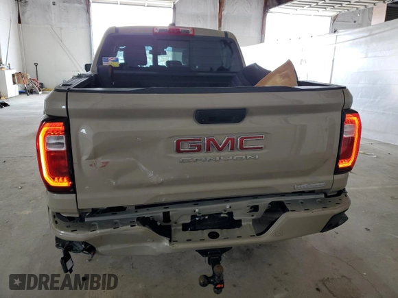 2023 GMC Canyon 4WD Elevation with VIN 1GTP6BEK3P1159232, listed as a Copart auction lot 50448225 with 76,770 mi miles and Salvage Title. Bid and sale history available at carsss.com. Image 6.