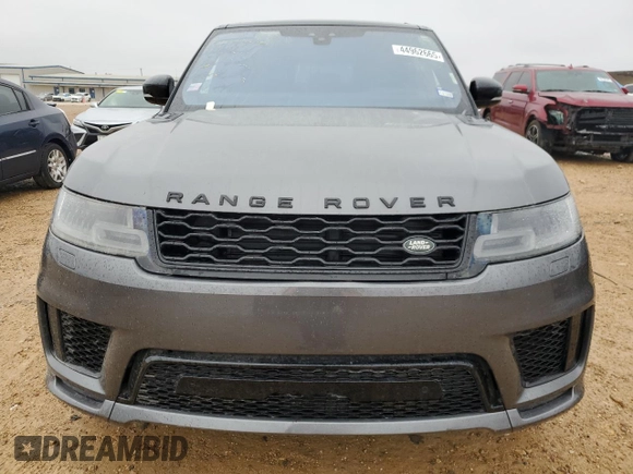 2018 Land Rover Range Rover Sport HSE Dynamic with VIN SALWV2SV1JA410147, listed as a Copart auction lot 44962665 with 84,377 mi miles and Salvage Title. Bid and sale history available at carsss.com. Image 5.