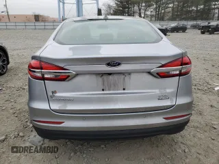 2020 Ford Fusion Hybrid SEL with VIN 3FA6P0MU8LR158261, listed as a Copart auction lot 49091385 with 0 mi miles and Salvage Title. Bid and sale history available at carsss.com. Image 6.