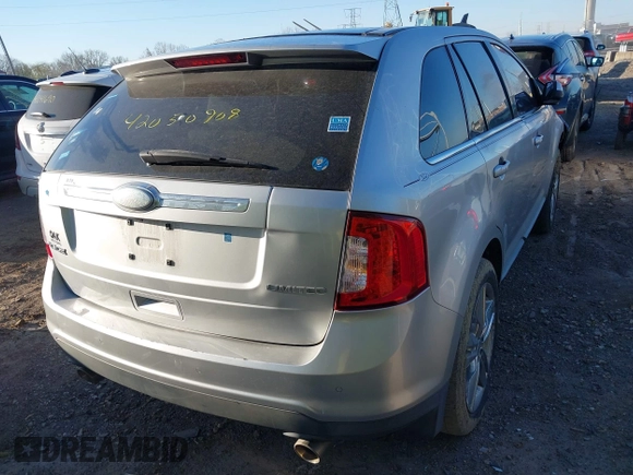 2011 Ford Edge Limited with VIN 2FMDK3KC4BBB31398, listed as a IAAI auction lot 42050908 with 148,521 mi miles and . Bid and sale history available at DreamBid. Image 4.