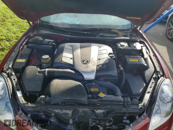 2007 Lexus SC 430 with VIN JTHFN45Y579012182, listed as a Copart auction lot 73826304 with Not Provided miles and Salvage Title. Bid and sale history available at DreamBid. Image 11.
