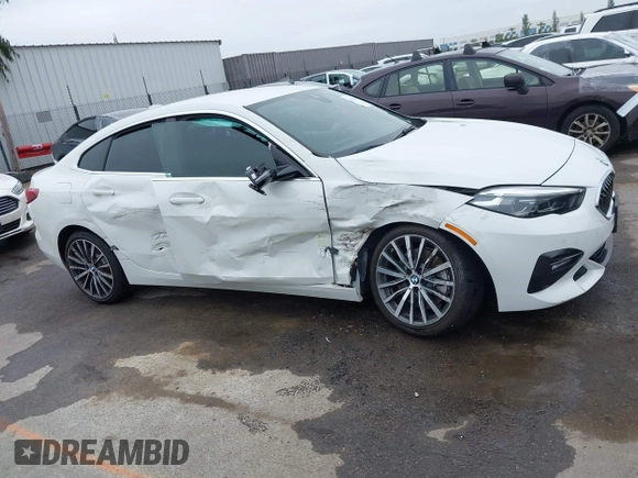 2021 BMW 2 Series 228i with VIN WBA53AK01M7J12347, listed as a IAAI auction lot 42432565 with 52,559 mi miles and . Bid and sale history available at DreamBid. Image 13.