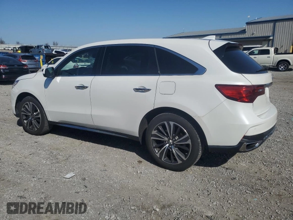 2020 Acura MDX Technology with VIN 5J8YD4H50LL019408, listed as a Copart auction lot 52778605 with 20,393 mi miles and Salvage title. Bid and sale history available at DreamBid. Image 2.