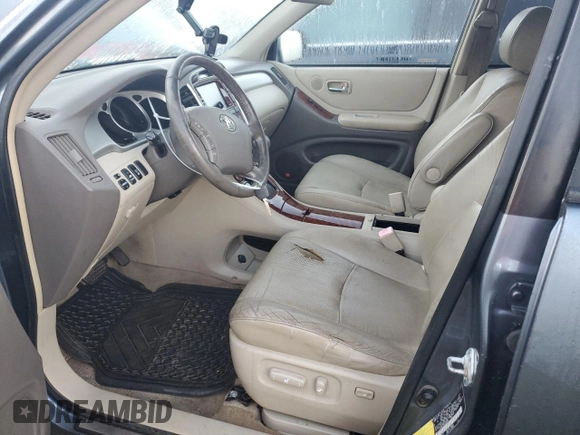 2006 Toyota Highlander Hybrid with VIN JTEEW21A560007876, listed as a Copart auction lot 74311214 with 225,306 mi miles and Salvage Title. Bid and sale history available at carsss.com. Image 7.
