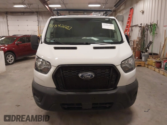 2022 Ford Transit with VIN 1FTBW2Y86NKA06331, listed as a IAAI auction lot 41842602 with 32,869 mi miles and . Bid and sale history available at DreamBid. Image 12.