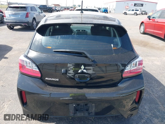 2024 Mitsubishi Mirage ES z VIN ML32AUHJ7RH035310, wystawiony jako IAAI lot #42521891 z przebiegiem 5 393 mil mil oraz . Historia ofert i sprzedaży dostępna na DreamBid. Obrazek 16.