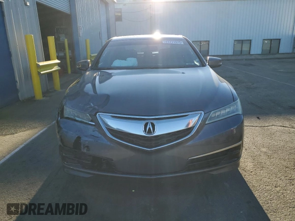 2017 Acura TLX with VIN 19UUB1F33HA002755, listed as a Copart auction lot 41711975 with 108,262 mi miles and Salvage Title. Bid and sale history available at carsss.com. Image 5.
