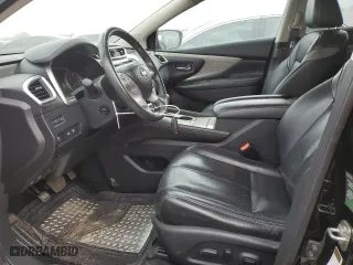 2015 Nissan Murano Platinum with VIN 5N1AZ2MHXFN276408, listed as a Copart auction lot 53737995 with 89,743 mi miles and Salvage Title. Bid and sale history available at carsss.com. Image 7.