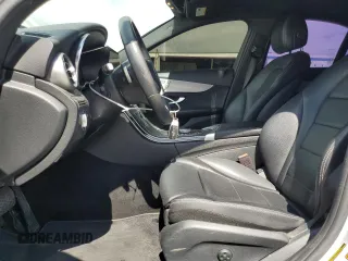 2021 Mercedes-Benz C 300 with VIN W1KWF8DB8MR632402, listed as a Copart auction lot 52971445 with 38,939 mi miles and Salvage Title. Bid and sale history available at carsss.com. Image 7.