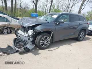 2023 Toyota Highlander L with VIN 5TDKDRBH6PS500241, listed as a IAAI auction lot 42026413 with 53,279 mi miles and . Bid and sale history available at DreamBid. Image 2.