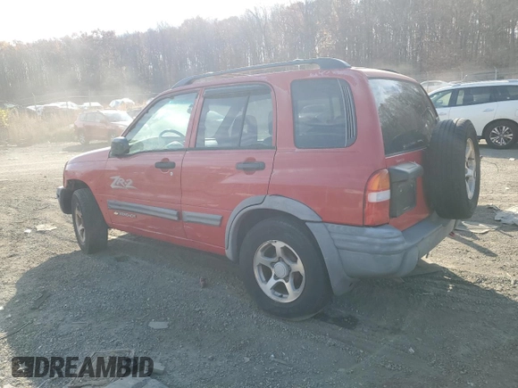 2004 Chevrolet Tracker ZR2 z VIN 2CNBJ734X46910549, wystawiony jako Copart lot #80849894 z przebiegiem Nie podano mil oraz Szkoda całkowita • Salvage title. Historia ofert i sprzedaży dostępna na DreamBid. Obrazek 2.