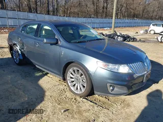 2010 Lincoln MKS with VIN 1LNHL9ER7AG614814, listed as a IAAI auction lot 41283370 with 1 mi miles. Bid and sale history available at carsss.com. Image 1.