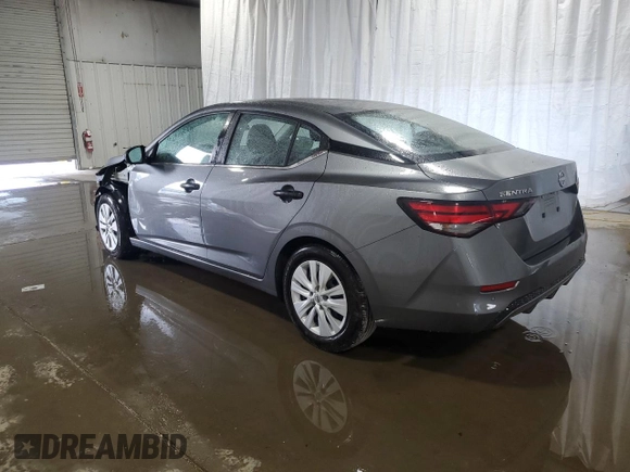 2024 Nissan Sentra S z VIN 3N1AB8BV5RY353989, wystawiony jako Copart lot #61553555 z przebiegiem 22 665 mil mil oraz Szkoda całkowita • Salvage title. Historia ofert i sprzedaży dostępna na DreamBid. Obrazek 2.