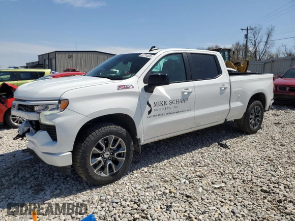 2022 Chevrolet Silverado 1500 RST with VIN 1GCUDEED5NZ522043, listed as a Copart auction lot 53724005 with 59,488 mi miles and Clean Title. Bid and sale history available at DreamBid. Image 1.