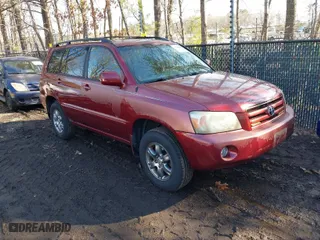 2007 Toyota Highlander w/3rd Row with VIN JTEEP21A670226246, listed as a IAAI auction lot 41686855 with 236,804 mi miles. Bid and sale history available at carsss.com. Image 1.