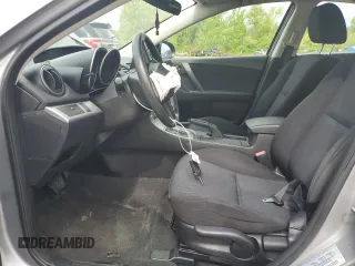 2011 Mazda 3 i Touring with VIN JM1BL1VF3B1491700, listed as a Copart auction lot 61573885 with 145,626 mi miles and Salvage title. Bid and sale history available at DreamBid. Image 7.