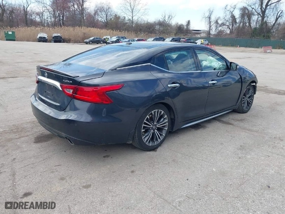 2017 Nissan Maxima SR with VIN 1N4AA6AP3HC407147, listed as a IAAI auction lot 41846735 with 127,411 mi miles. Bid and sale history available at carsss.com. Image 4.