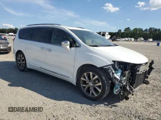 2020 Chrysler Pacifica Limited z VIN 2C4RC1GG4LR239892, wystawiony jako Copart lot #55280125 z przebiegiem 22 516 mil mil oraz Szkoda całkowita • Salvage title. Historia ofert i sprzedaży dostępna na DreamBid. Obrazek 4.