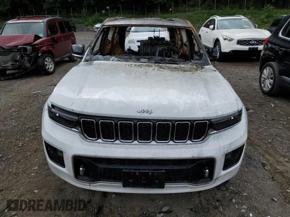 2022 Jeep Grand Cherokee Overland with VIN 1C4RJKDG3N8527093, listed as a Copart auction lot 89161175 with Not provided miles and Clean title. Bid and sale history available at DreamBid. Image 5.