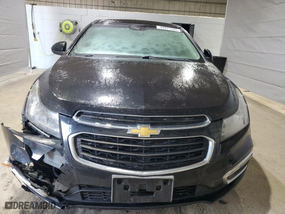 2015 Chevrolet Cruze LT with VIN 1G1PC5SB6F7190042, listed as a Copart auction lot 49671695 with 88,215 mi miles and Salvage Title. Bid and sale history available at carsss.com. Image 5.