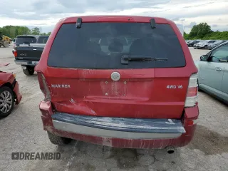 2008 Mercury Mariner with VIN 4M2CU91138KJ47615, listed as a Copart auction lot 55449304 with 215,666 mi miles and Salvage Title. Bid and sale history available at carsss.com. Image 6.