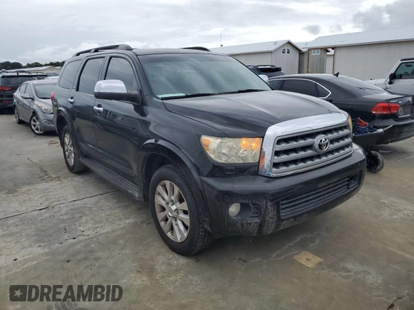2010 Toyota Sequoia Platinum with VIN 5TDYY5G15AS026860, listed as a Copart auction lot 75081684 with 173,455 mi miles and Non Repairable. Bid and sale history available at carsss.com. Image 4.