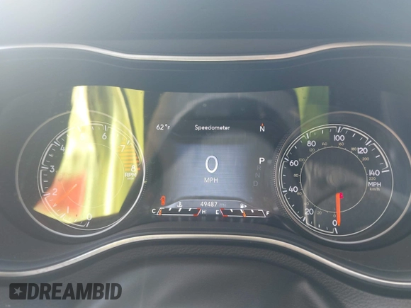 2019 Jeep Cherokee Trailhawk Elite with VIN 1C4PJMBX4KD207368, listed as a IAAI auction lot 41898251 with 49,847 mi miles. Bid and sale history available at carsss.com. Image 7.