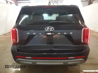 2025 Hyundai Palisade SEL z VIN KM8R24GE8SU853215, wystawiony jako Copart lot #53134945 z przebiegiem 11 357 mil mil oraz Szkoda całkowita • Salvage title. Historia ofert i sprzedaży dostępna na DreamBid. Obrazek 6.