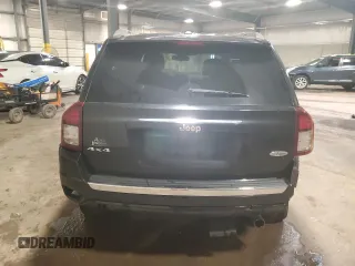 2017 Jeep Compass Latitude with VIN 1C4NJDEB6HD168072, listed as a Copart auction lot 63045025 with 82,975 mi miles and Salvage title. Bid and sale history available at DreamBid. Image 6.
