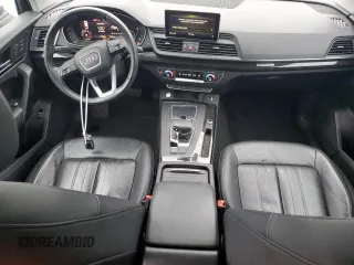 2020 Audi Q5 Premium Plus with VIN WA1BNAFYXL2013483, listed as a Copart auction lot 44373235 with 132,992 mi miles and Salvage Title. Bid and sale history available at carsss.com. Image 8.