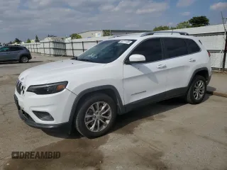 2019 Jeep Cherokee Latitude Plus с VIN 1C4PJLLX9KD130215, выставлен на аукционе Copart как лот 54711135 с пробегом 58 294 миль миль и Списание • Salvage title. История ставок и продаж доступна на DreamBid. Изображение 1.