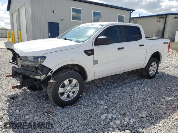 2022 Ford Ranger XL with VIN 1FTER4FH8NLD44472, listed as a Copart auction lot 58608825 with 79,865 mi miles and Salvage title. Bid and sale history available at DreamBid. Image 1.