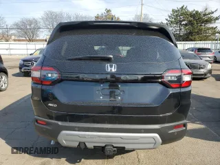 2025 Honda Pilot EX-L z VIN 5FNYG1H46SB083417, wystawiony jako Copart lot #48139585 z przebiegiem 1 664 mil mil oraz Szkoda całkowita • Salvage title. Historia ofert i sprzedaży dostępna na DreamBid. Obrazek 6.