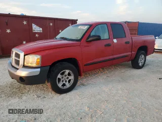 2005 Dodge Dakota SLT with VIN 1D7HE48K45S204044, listed as a Copart auction lot 76257834 with Not Provided miles and Salvage Title. Bid and sale history available at DreamBid. Image 1.