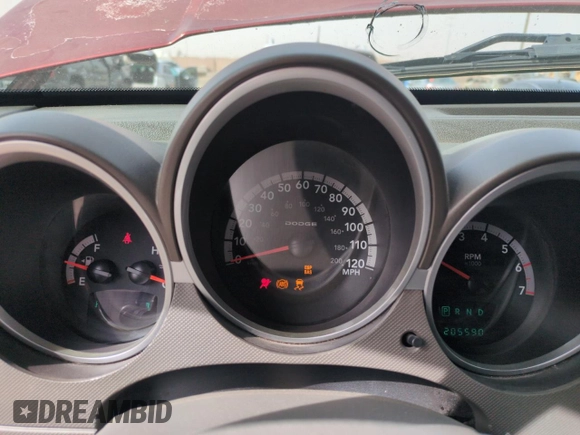 2007 Dodge Nitro SLT with VIN 1D8GT58KX7W527514, listed as a Copart auction lot 51366055 with 205,590 mi miles and Salvage Title. Bid and sale history available at carsss.com. Image 9.