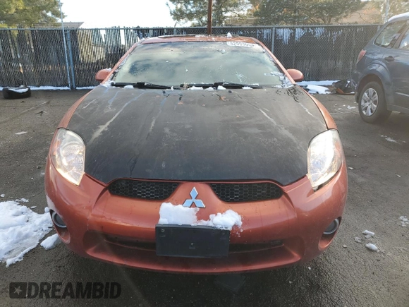 2007 Mitsubishi Eclipse GS with VIN 4A3AK24F57E037595, listed as a Copart auction lot 82993054 with 188,512 mi miles and Salvage Title. Bid and sale history available at carsss.com. Image 5.