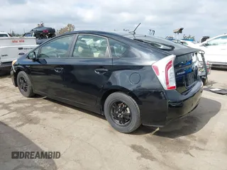 2012 Toyota Prius One with VIN JTDKN3DU8C5485214, listed as a IAAI auction lot 42136855 with 82,355 mi miles. Bid and sale history available at carsss.com. Image 3.