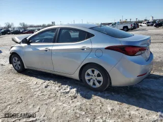 2016 Hyundai Elantra Value Edition with VIN KMHDH4AE3GU512359, listed as a Copart auction lot 88371415 with 0 mi miles and Salvage Title. Bid and sale history available at carsss.com. Image 2.