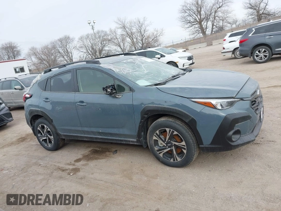 2024 Subaru Crosstrek Premium with VIN JF2GUADCXR8276523, listed as a IAAI auction lot 41538286 with 5,311 mi miles and . Bid and sale history available at DreamBid. Image 13.