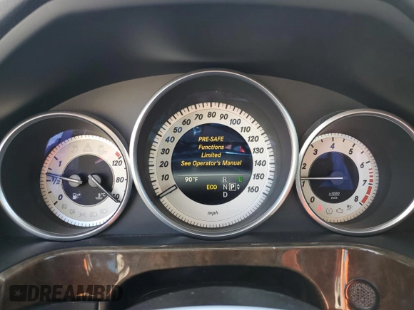 2014 Mercedes-Benz E 350 Luxury with VIN WDDHH8JB1EA902836, listed as a Copart auction lot 49804835 with 93,963 mi miles and Salvage Title. Bid and sale history available at DreamBid. Image 9.
