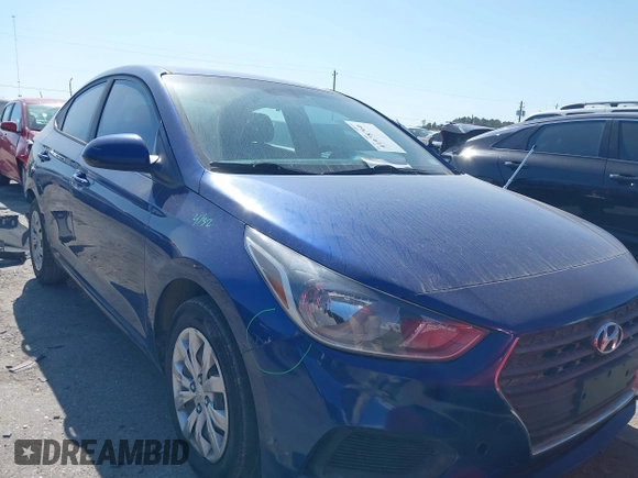2018 Hyundai Accent SE with VIN 3KPC24A38JE033053, listed as a IAAI auction lot 41978766 with 160,956 mi miles and . Bid and sale history available at carsss.com. Image 1.