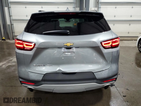 2023 Chevrolet Blazer LT with VIN 3GNKBJR48PS219085, listed as a Copart auction lot 79614694 with 26,719 mi miles and Clean title. Bid and sale history available at DreamBid. Image 6.