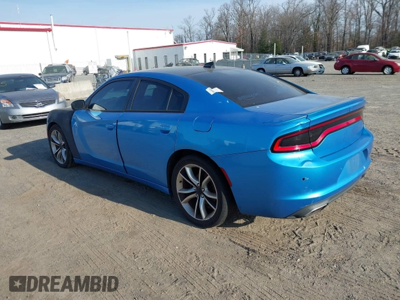 2015 Dodge Charger RT with VIN 2C3CDXCT2FH777188, listed as a IAAI auction lot 41714148 with Not Provided miles and . Bid and sale history available at DreamBid. Image 3.