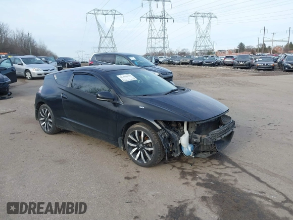 2011 Honda CR-Z EX with VIN JHMZF1D62BS000890, listed as a IAAI auction lot 41651835 with 182,348 mi miles. Bid and sale history available at carsss.com. Image 1.