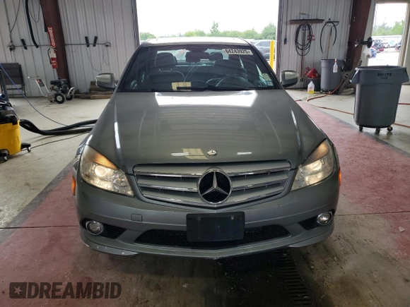 2008 Mercedes-Benz C 300 Sport with VIN WDDGF81X68F115336, listed as a Copart auction lot 64243925 with 102,437 mi miles and Salvage title. Bid and sale history available at DreamBid. Image 5.